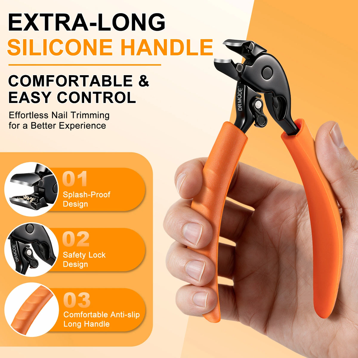 Coupe-ongles - Coupe-ongles pour seniors | DRMODE Cobra 4