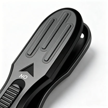 Coupe-ongles pour hommes, ongles épais, coupe-ongles inclinés tranchants pour seniors, ongles incarnés, avec verrou de sécurité, large ouverture, long manche | DRMODE